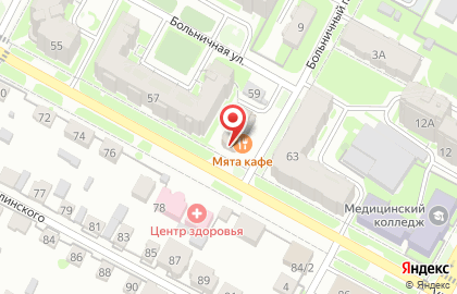 Супермаркет Мария-Ра на улице Островского на карте