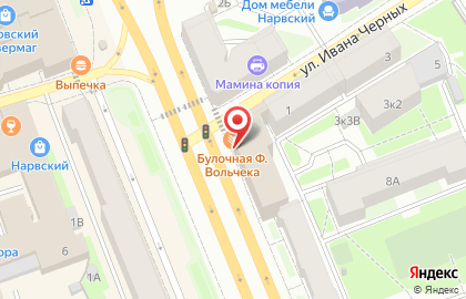 Банкомат Банк ДОМ.РФ на проспекте Стачек на карте