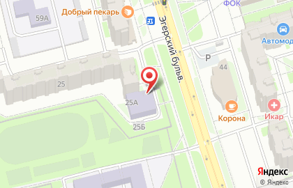 Детский развивающий центр Маленький гений в Чебоксарах на карте