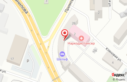 Балтийский Банк на Приморском шоссе на карте