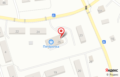 Супермаркет Пятерочка во 2-м микрорайоне на карте