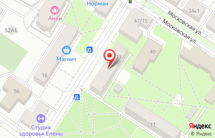 Продуктовый магазин Матвеев и Партнеры на Конюшенной улице на карте