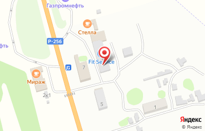 Автосервис в Новосибирске на карте