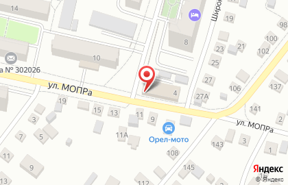 Супермаркет Пятёрочка в Заводском районе на карте