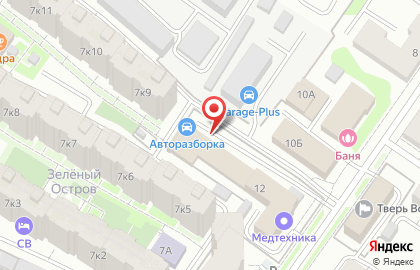 Техцентр Остров на карте
