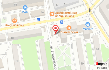 Русь на улице Чичканова на карте