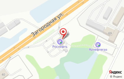 Кафе быстрого питания Стардог!s на Загородной улице на карте