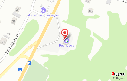 АЗС в Барнауле на карте
