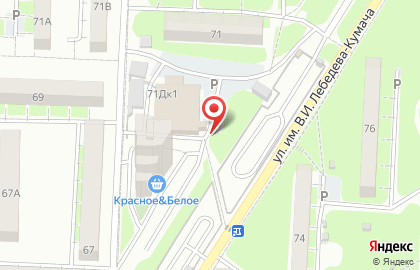 Алиса в Ленинском районе на карте