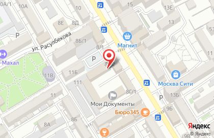 Кабинет кадастровых инженеров в Махачкале на карте