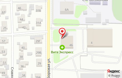 Автостоянка в Костроме на карте
