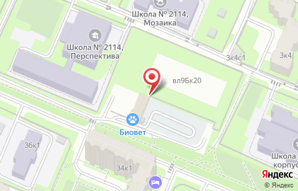 Автостоянка в Москве на карте