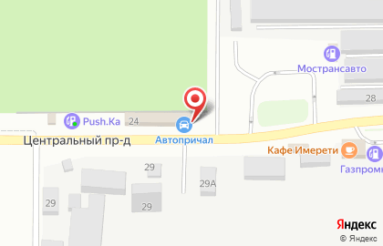 Автомойка в Москве на карте