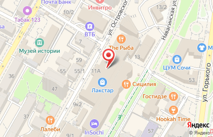 Россия, страховое общество на Навагинской улице на карте