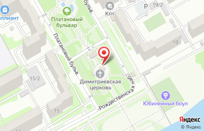 Мемориально-храмовый комплекс св. Димитрия Солунского на карте