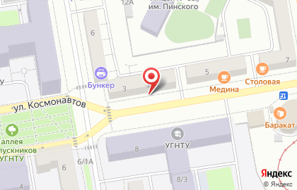 Студия загара BRONZA в Орджоникидзевском районе на карте