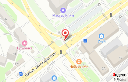 РобинСдобин на бульваре Энтузиастов на карте