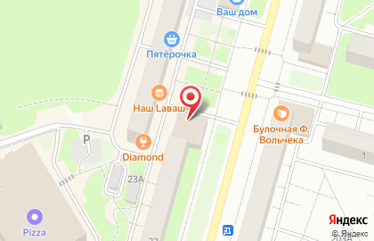 Яблонька на улице Победы на карте