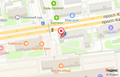 Тверская областная коллегия адвокатов на Калинина на карте