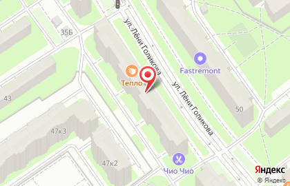 Фирменный магазин Ермолино на проспекте Ветеранов на карте