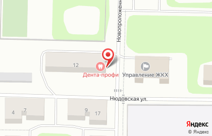Стоматологическая клиника Дентапрофи на карте