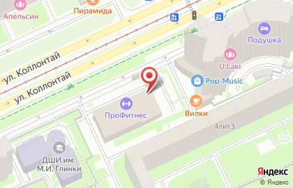 Аптека доктора Живило на проспекте Большевиков на карте