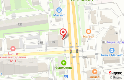 Супермаркет Кировский в Екатеринбурге на карте