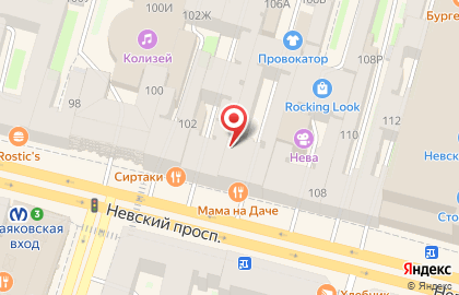 Фейхоа на Невском проспекте на карте