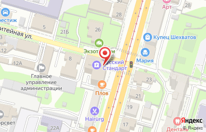 Мебельная корпорация Новый Стиль на Октябрьской улице на карте