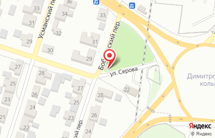 ИП Бахметьев Р.Я. в Бобровском переулке на карте