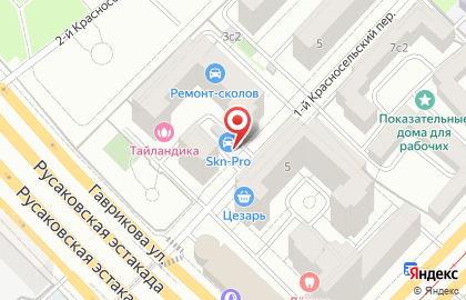 Автоцентр Детейлинг 24 в Красносельском районе на карте