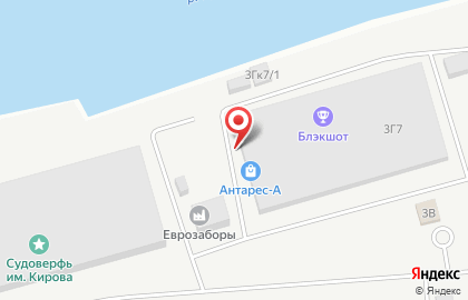 Антарес-А на карте