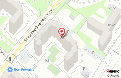 Сервисный Центр Москва в 1-м Очаковском переулке на карте