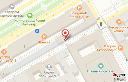 Билетный оператор Максимилиан в Адмиралтейском районе на карте