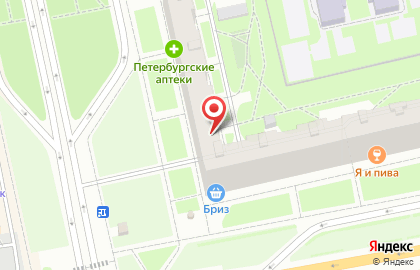 Ателье Золотые ручки в Московском районе на карте