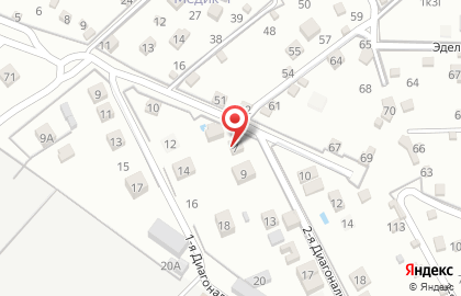 База отдыха Гавань в Гагаринском районе на карте