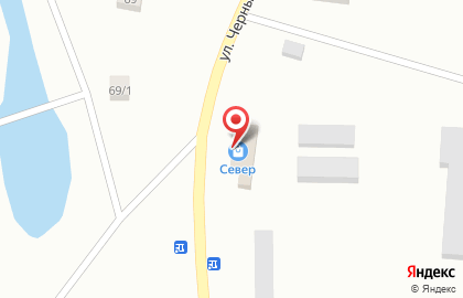Строительный магазин Север на карте