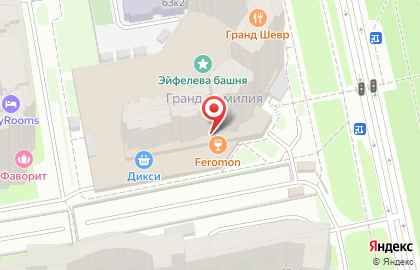 Лаунж-бар Feromon Neft на проспекте Космонавтов на карте