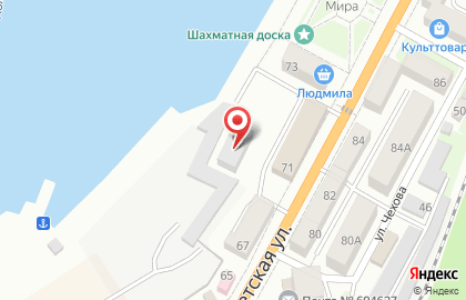 Транспортная компания ТЭК Дальтранссервис на Советской улице на карте