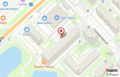Строящиеся объекты, ООО Евробалтплюс на карте