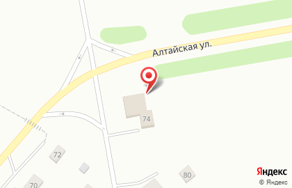 Мини-гостиница Вояж на Алтайской улице на карте