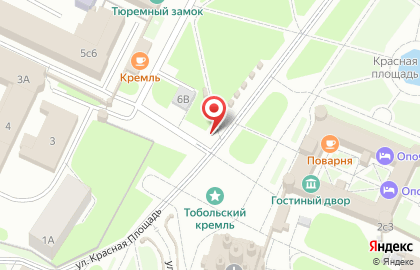 Сувенирная лавка в Тюмени на карте