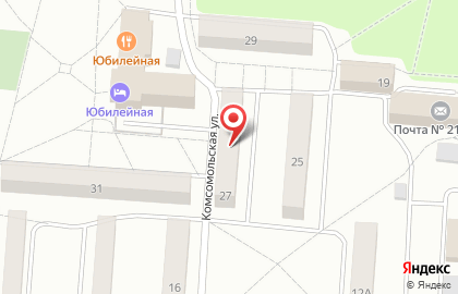 Магазин разливного пива Варница на Комсомольской на карте