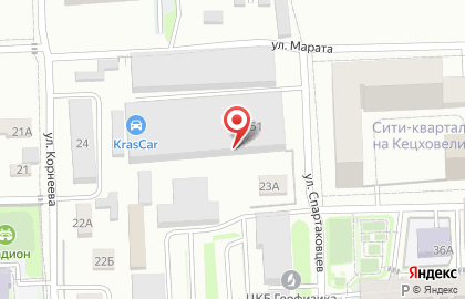 Сервисный центр по нанесению противоугонной маркировки ЛИТЭКС в Октябрьском районе на карте