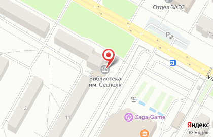 Библиотека Социально-информационный центр им. М. Сеспеля на карте