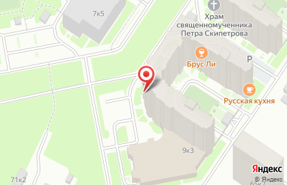 Супермаркет Пятёрочка в Санкт-Петербурге на карте