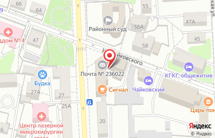 Адвокатский кабинет Иванова А.И. на улице Космонавта Леонова на карте