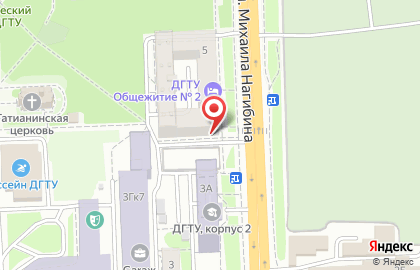 Общежитие в Ростове-на-Дону на карте