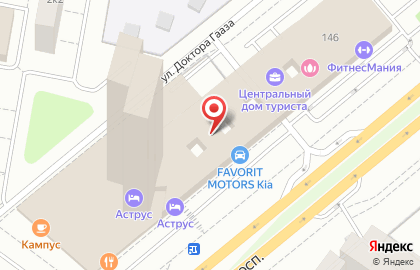 Автосалон Kia FAVORIT MOTORS на Ленинском проспекте на карте