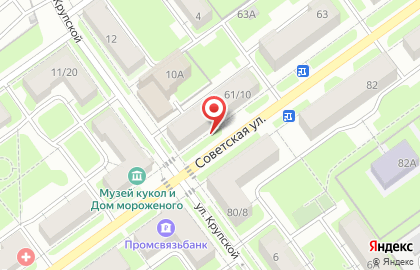 Зоомагазин Четыре Лапы в Москве на карте